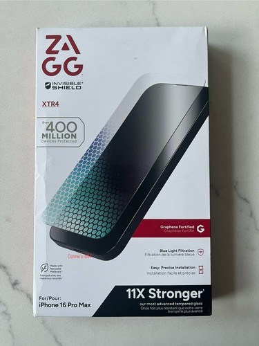 Zagg invisible shield xtr4 - invisible,