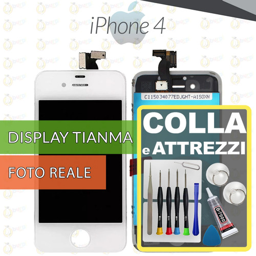 Display tianma apple - iphone, 4