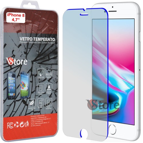 Pellicola vetro per iphone 8 - pellicola,